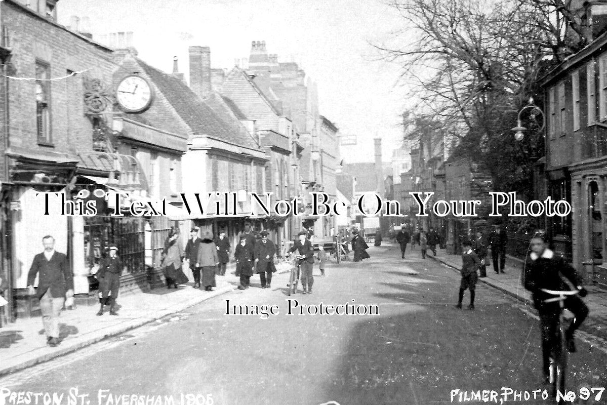 KE 2860 - Preston Street, Faversham, Kent c1905