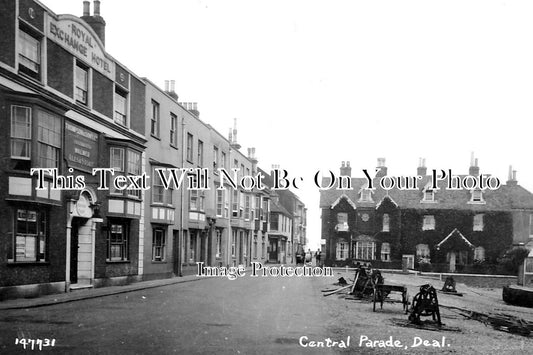 KE 2870 - Central Parade & Royal Exchange Hotel, Deal, Kent
