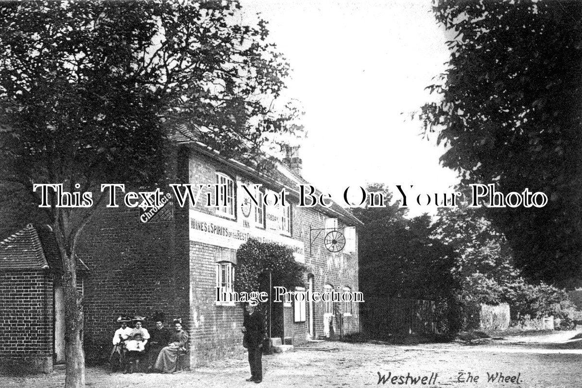 KE 2936 - The Wheel Pub, Westwell, Kent