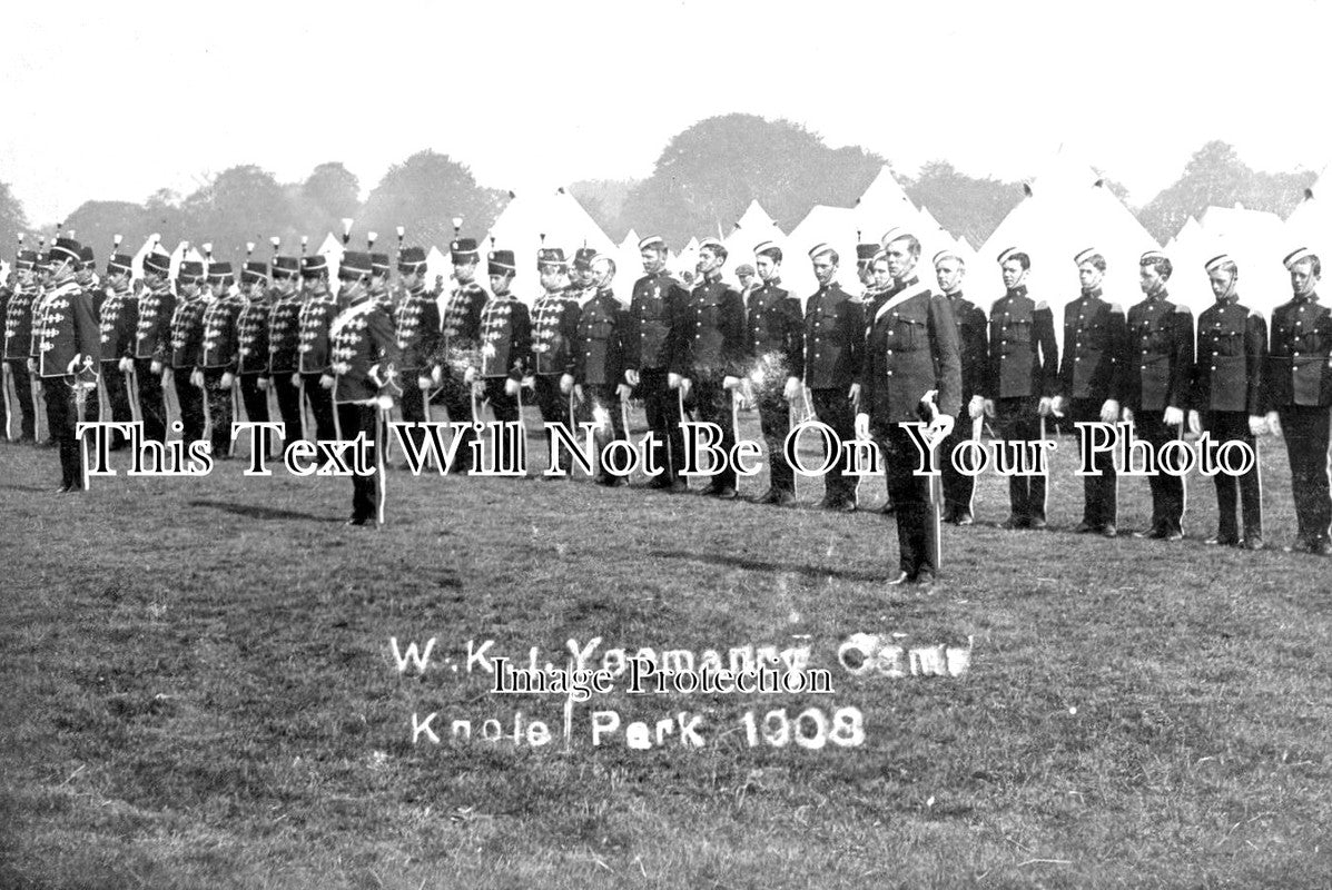 KE 2961 - West Kent Imperial Yeomanry, Knole Park 1908