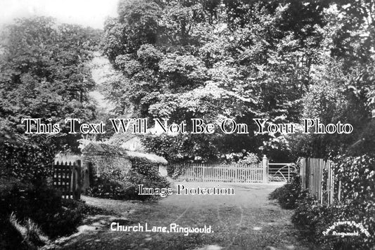 KE 3023 - Church Lane, Ringwould, Kent c1910