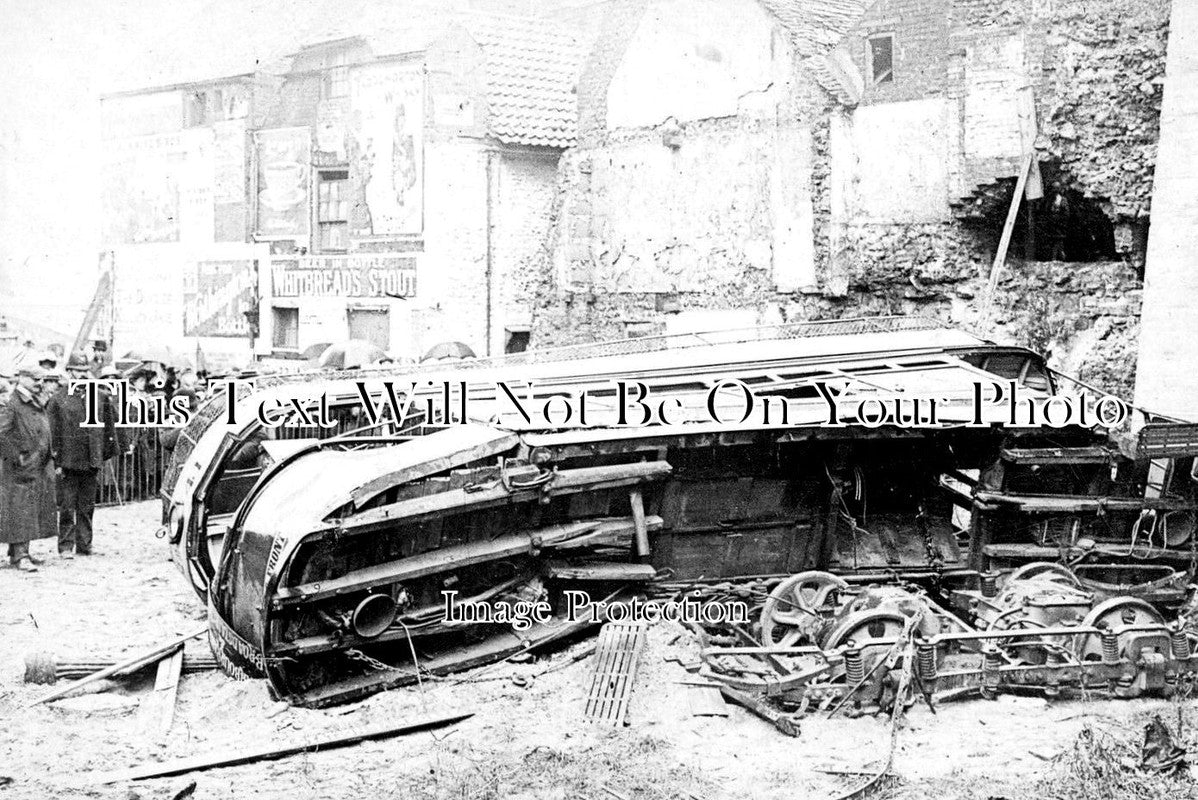 KE 3026 - Ramsgate Tram Accident, Kent – JB Archive