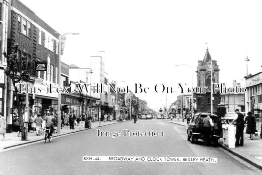 KE 3045 - Broadway & Clock Tower, Bexley Heath, Kent