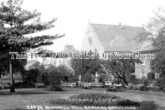 KE 3063 - Windmill Hill Gardens, Gravesend, Kent c1927