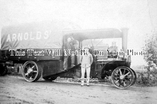 KE 3073 - Arnolds Steam Traction Engine, Banbridges, Kent