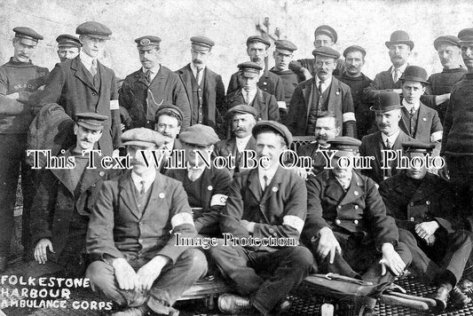 KE 3076 - Folkestone Harbour Ambulance Corps, Kent
