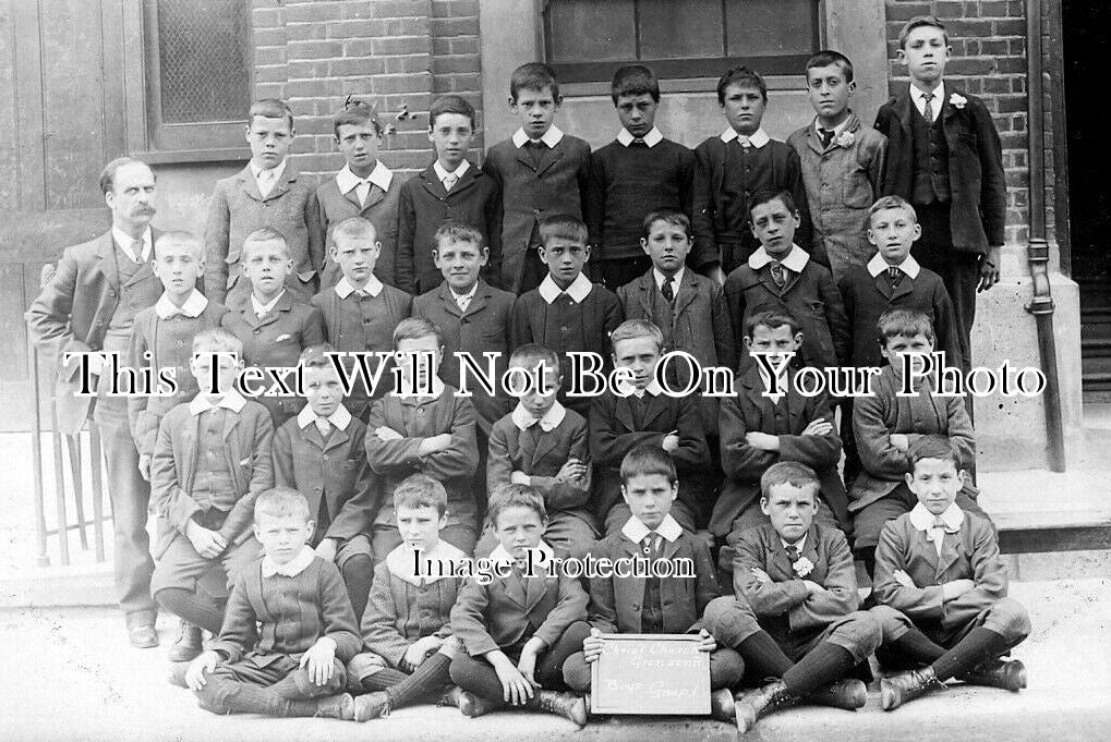 KE 3089 - Boys Class, Christ Church School, Gravesend, Kent