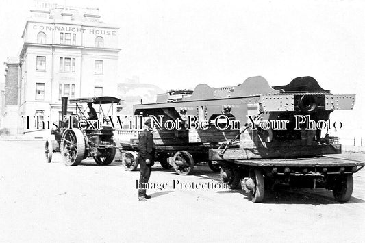 KE 3094 - Steam Roller & Carrier, Connaught House, Dover, Kent