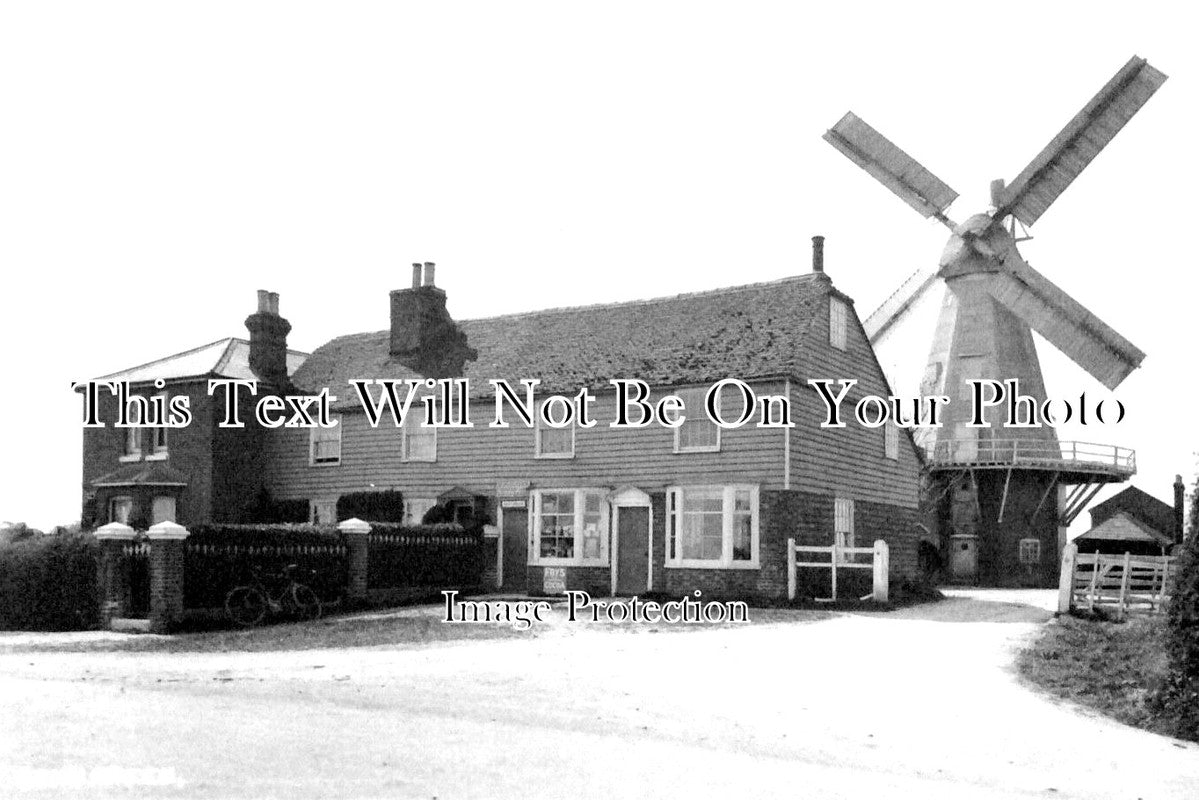 KE 3145 - Leigh Green Windmill, Tenterden, Kent c1913