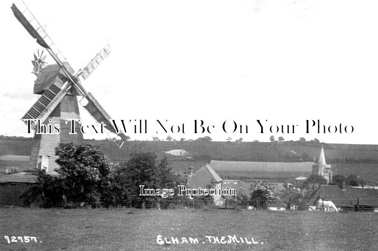 KE 3147 - Elham Windmill, Mill, Kent c1915