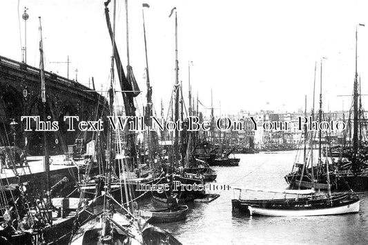 KE 3192 - Ramsgate Inner Harbour, Kent c1910