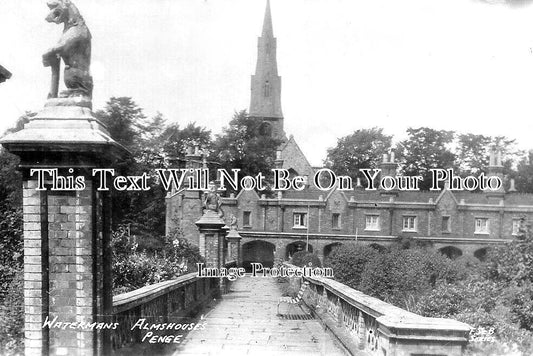 KE 3202 - Watermans Almshouses, Penge, Bromley, Kent c1912