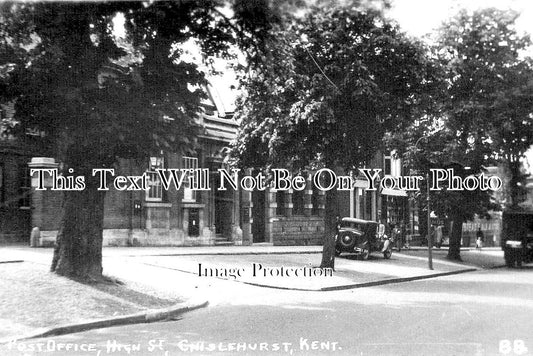 KE 3226 - High Street & Post Office, Chislehurst, Kent
