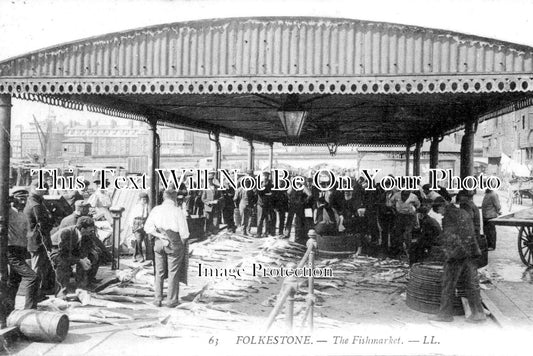 KE 3238 - The Fishmarket, Folkestone, Kent