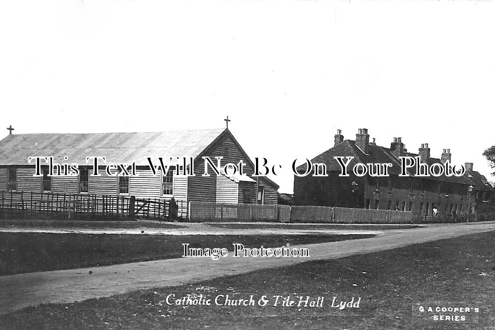 KE 3280 - Catholic Church & Tile Hall, Lydd, Kent