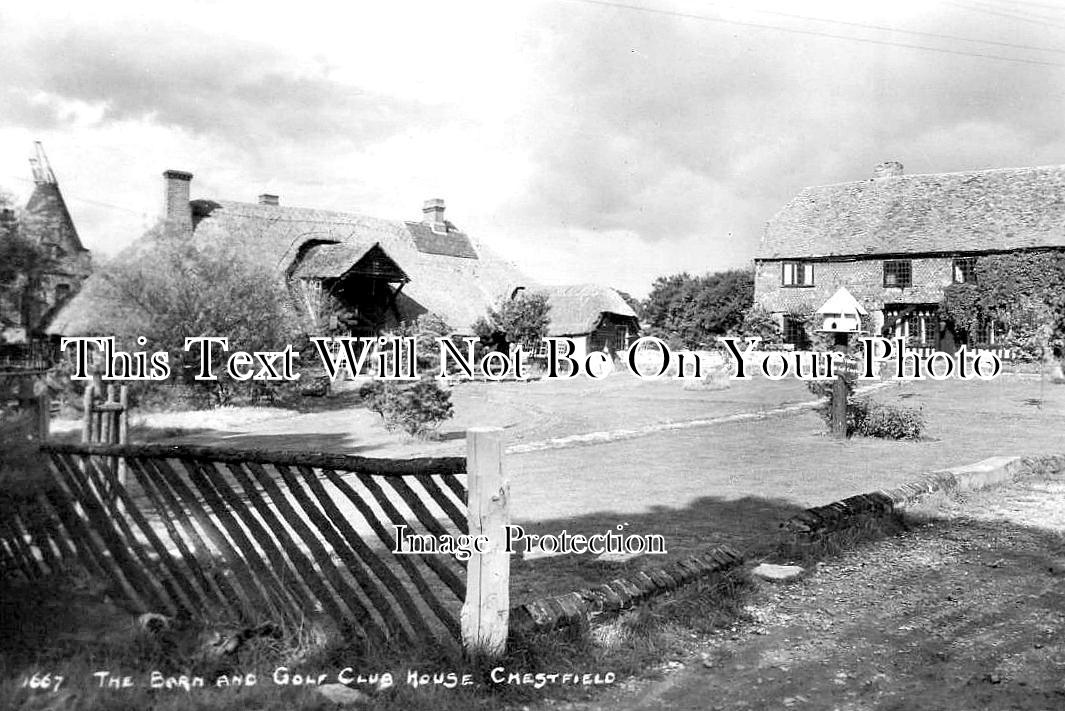 KE 3308 - Barn & Golf Club House, Chestfield, Kent c1939