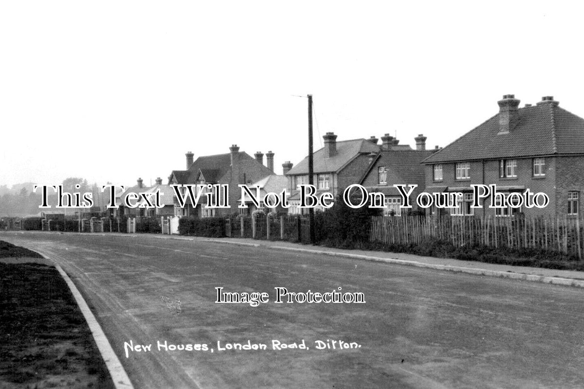 KE 3313 - New Houses, London Road, Ditton, Kent