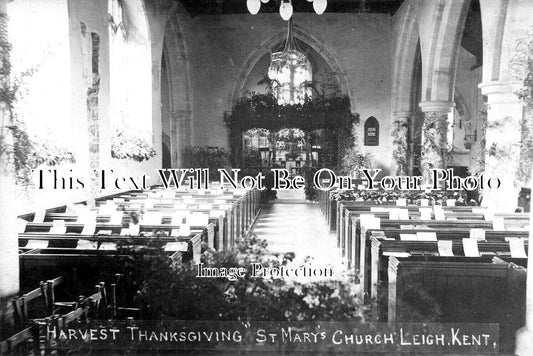 KE 3341 - Harvest Thanksgiving, St Marys Church, Leigh, Kent