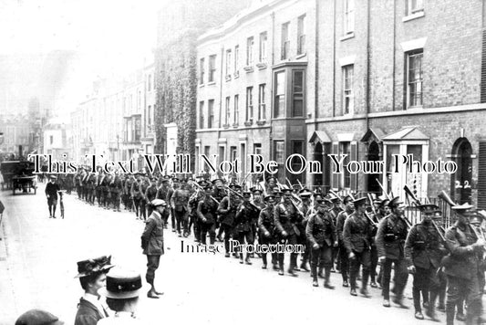 KE 3356 - Military On Castle Street, Dover, Kent