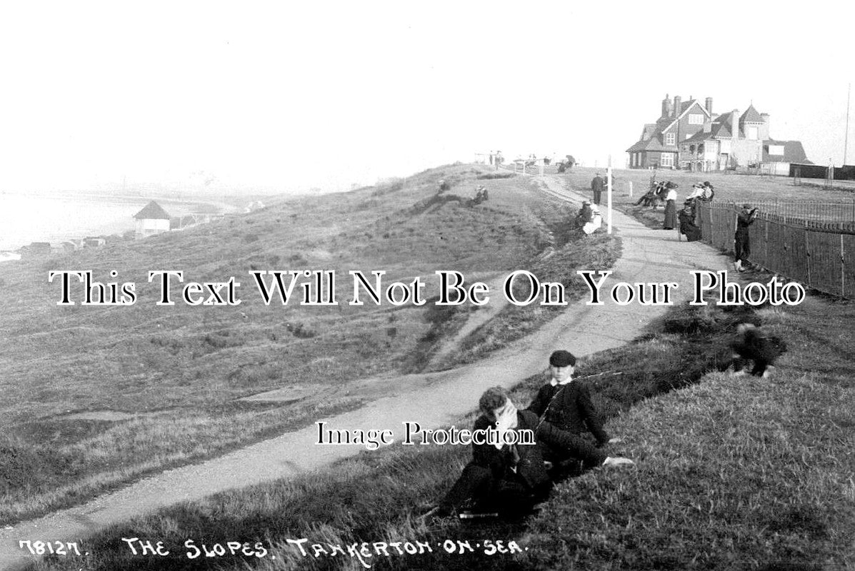 KE 3383 - The Slopes, Tankerton, Kent c1914