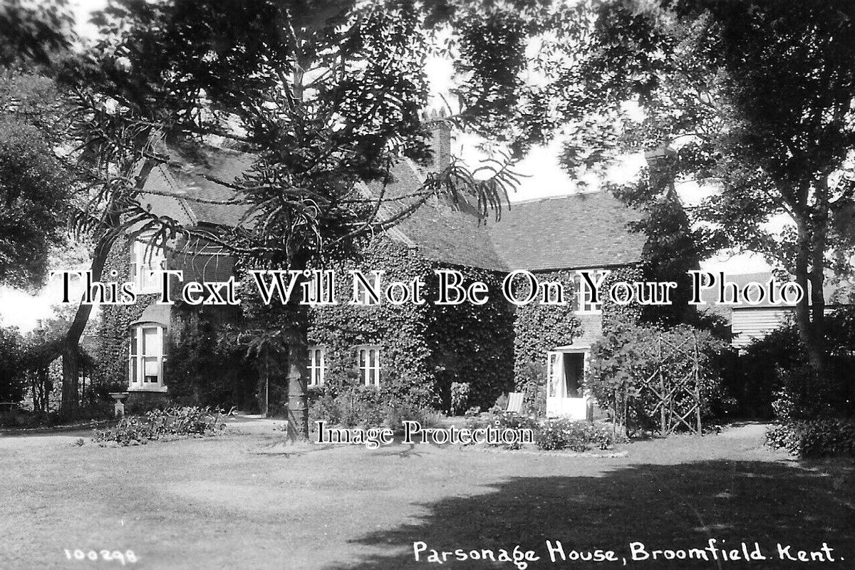 KE 3407 - Parsonage House, Broomfield, Kent c1951