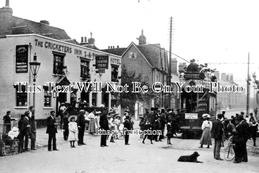 KE 3409 - The Cricketers Inn, Rainham, Kent c1910