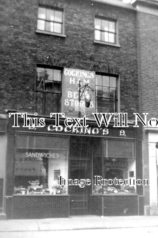 KE 3413 - Cockings Sheerness Shopfront, Kent