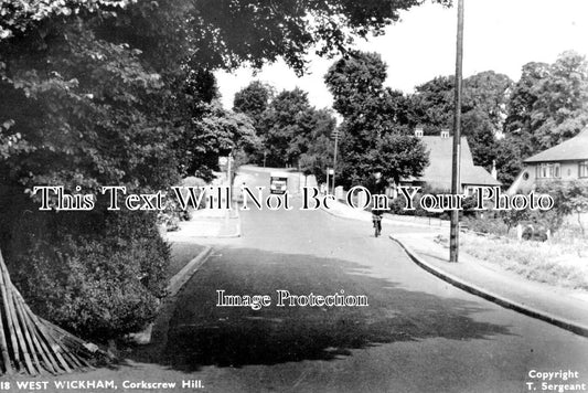 KE 3419 - Corkscrew Hill, West Wickham, Kent