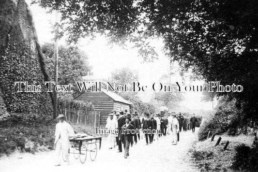 KE 3464 - Funeral Of Edwin Knight, Kent 1907