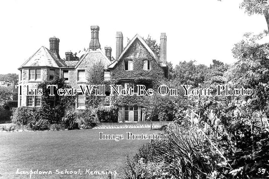 KE 3477 - Langdown School, Kemsing, Kent c1937