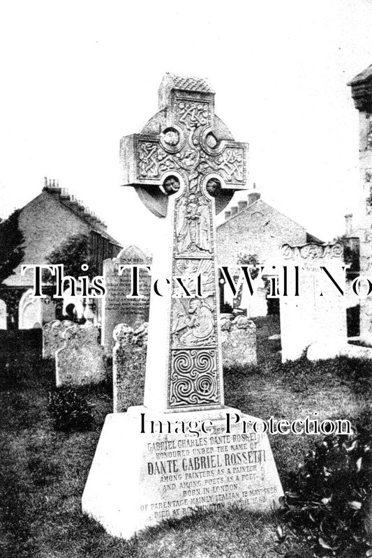 KE 3517 - Tomb Of Dante Gabriel Rossetti, Birchington, Kent