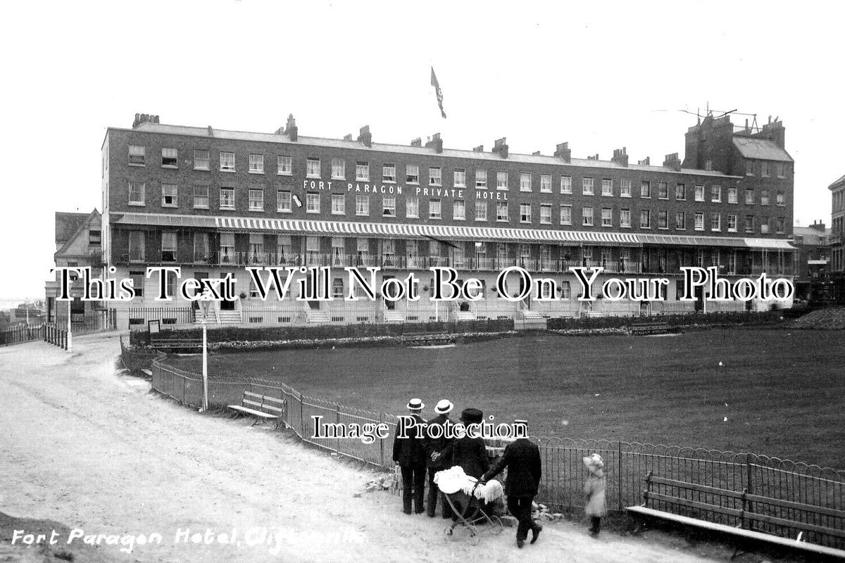 KE 3525 - Fort Paragon Hotel, Cliftonville, Kent c1911