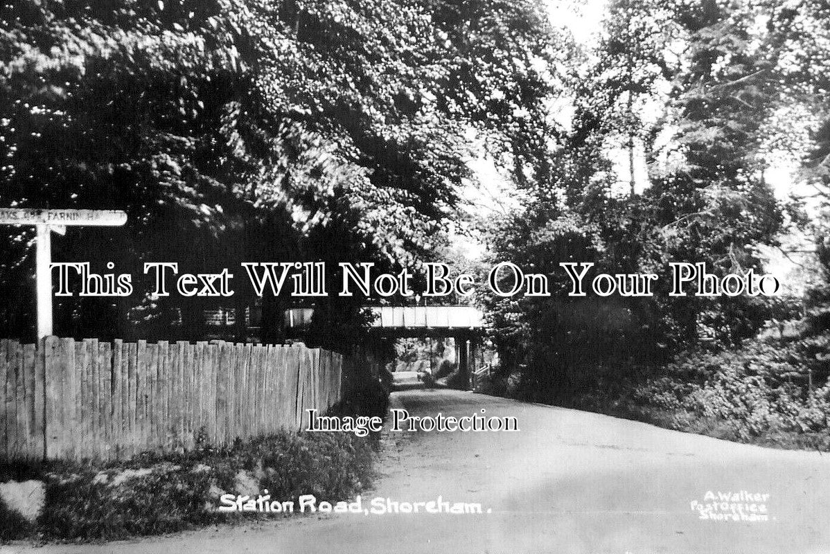 KE 3528 - Station Road, Shoreham, Kent c1914