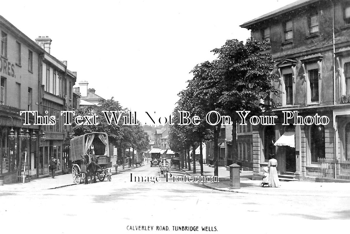 KE 3532 - Calverley Road, Tunbridge Wells, Kent c1909