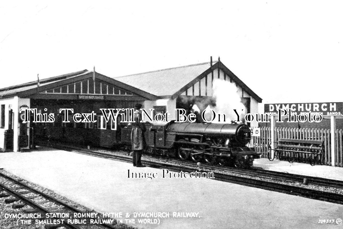 KE 3544 - Dymchurch Railway Station, Romney, Hythe, Kent