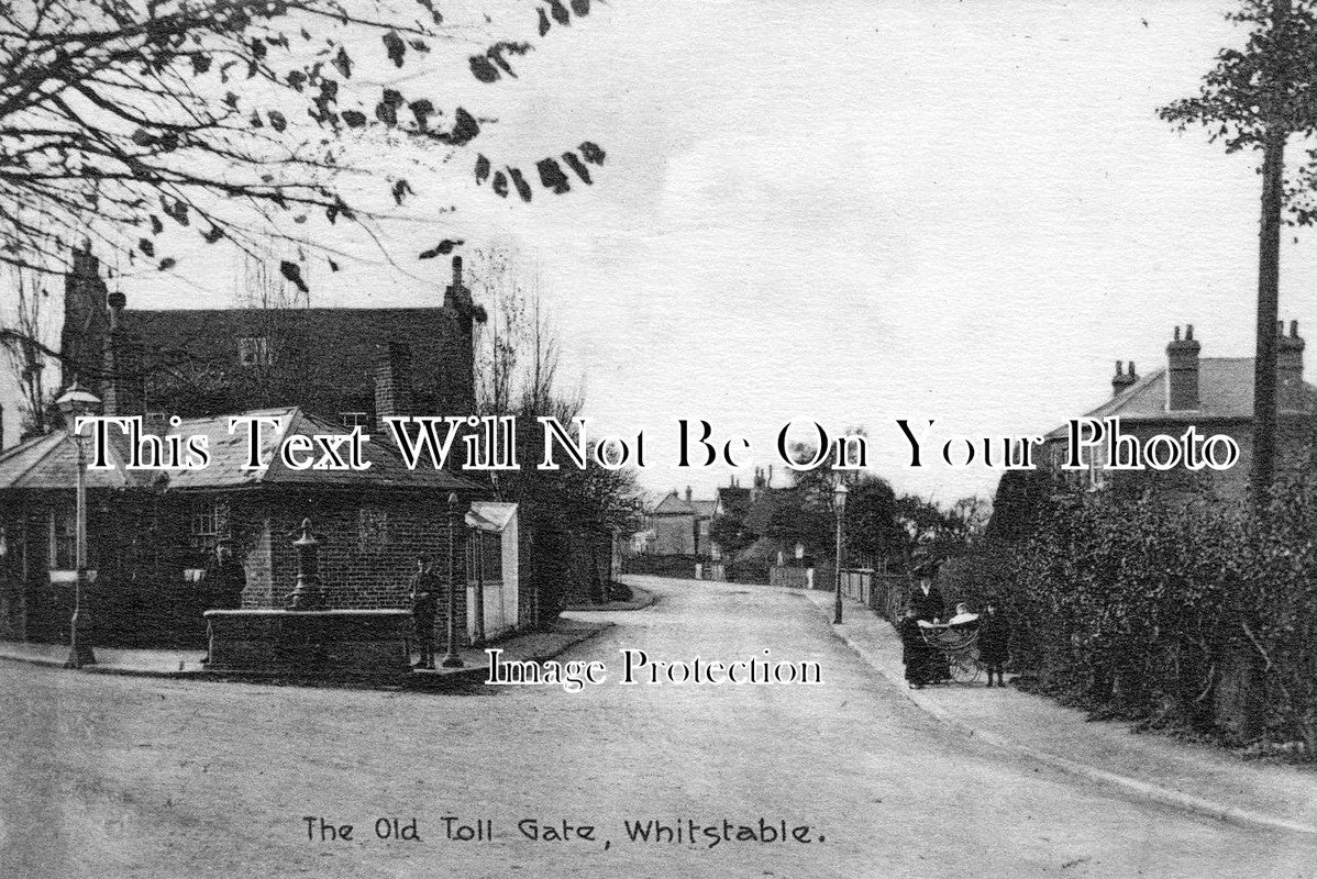 KE 366 - The Old Toll Gate, Whitstable, Kent c1918