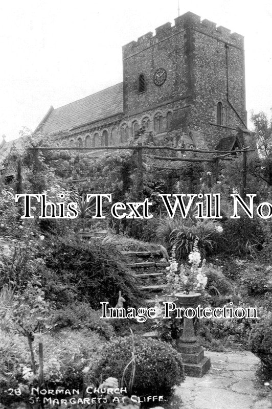 KE 3706 - Norman Church, St Margarets At Cliffe, Kent