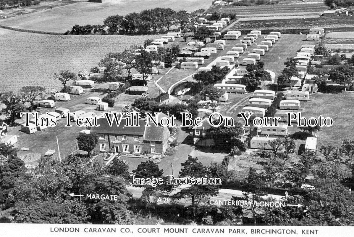 KE 3727 - London Caravan Court Mount Park, Birchington, Kent
