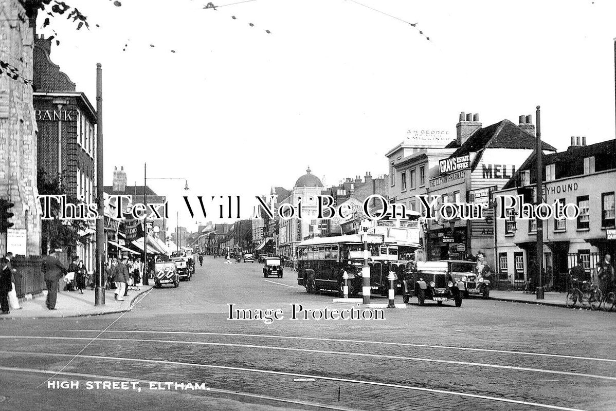 KE 3738 - The Greyhound Pub, High Street, Eltham, Kent