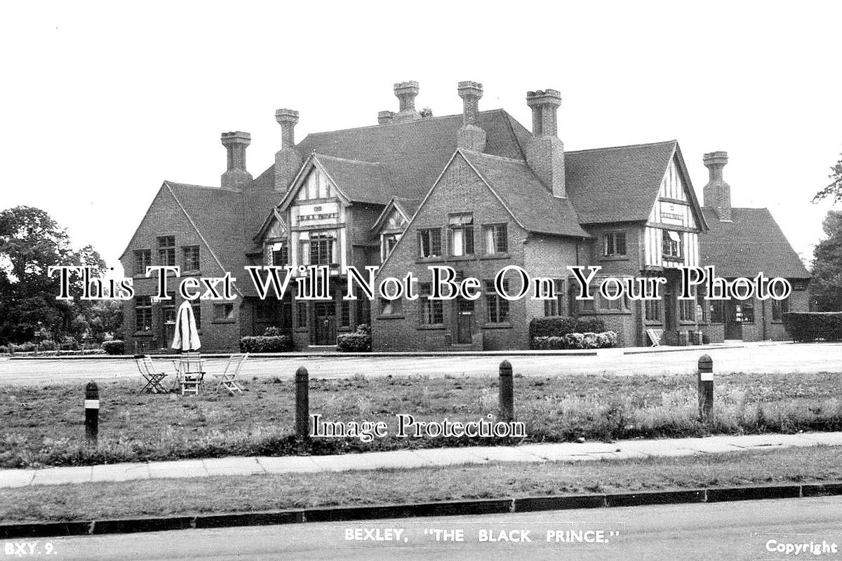 KE 3762 - The Black Prince Pub, Bexley Heath, Kent