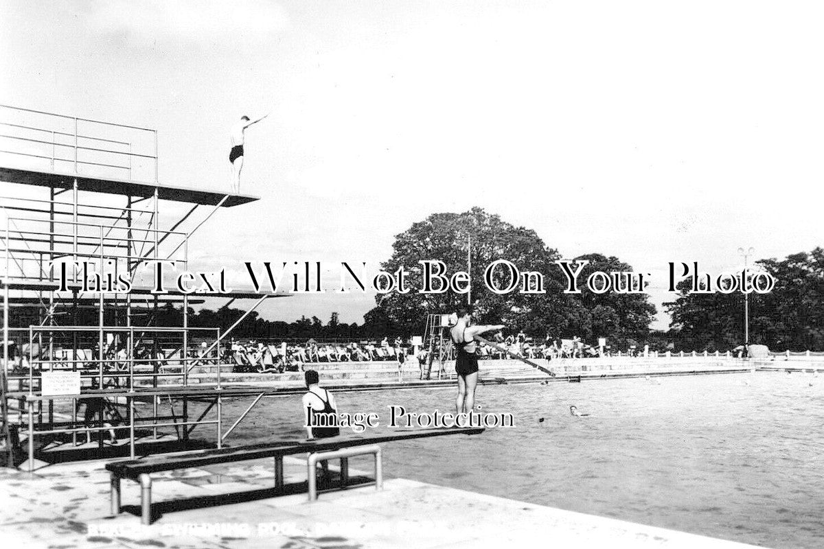 KE 3829 - Bexley Swimming Pool, Danson Park, Kent