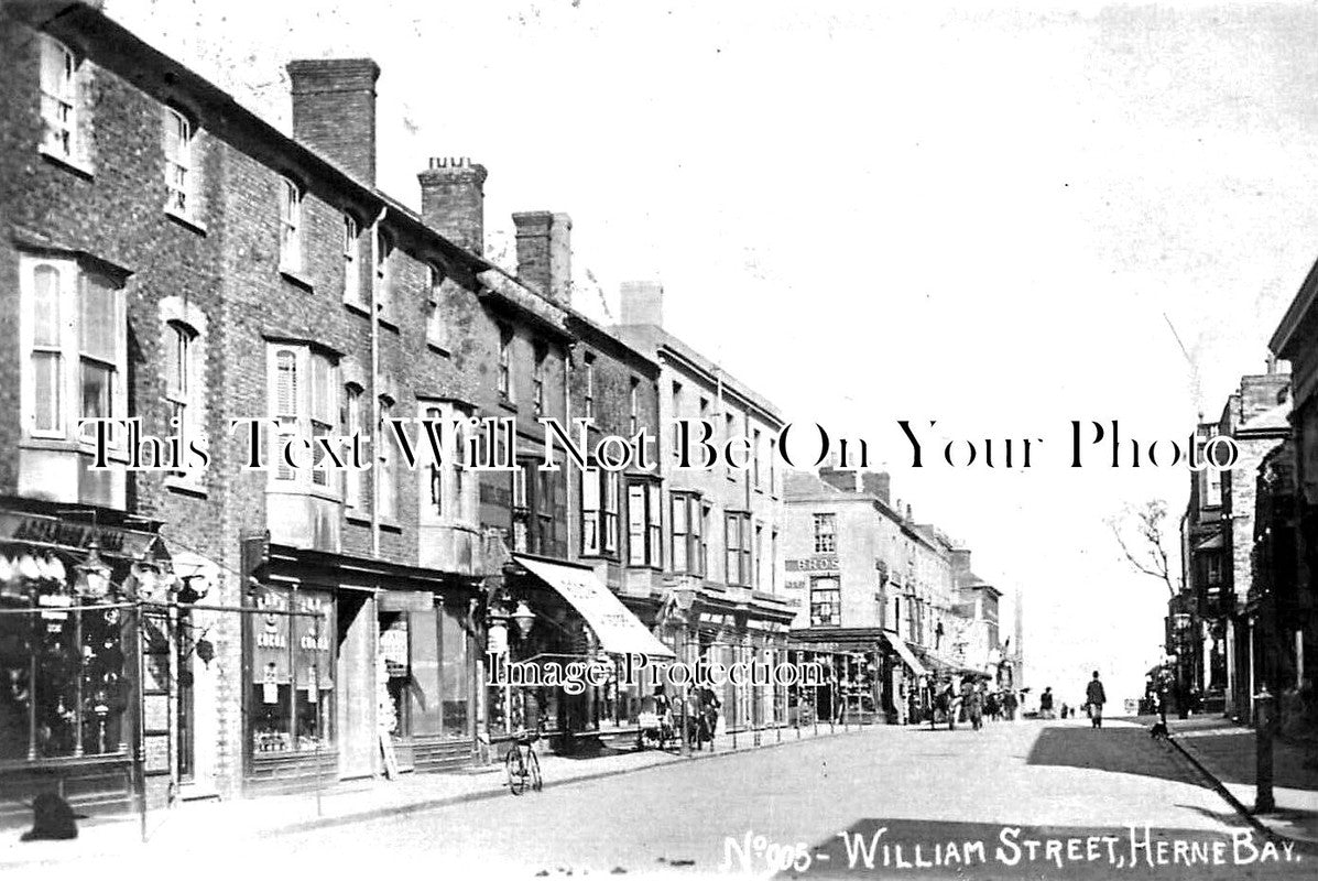 KE 3841 - William Street, Herne Bay, Kent c1904
