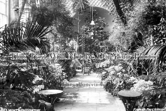 KE 3844 - Belmont Conservatory, Faversham, Kent c1907