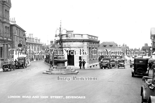 KE 3848 - London Road & High Street, Sevenoaks, Kent