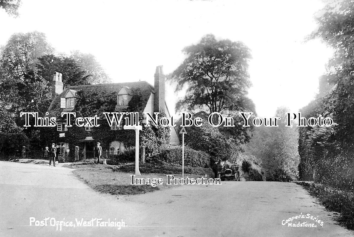 KE 3858 - Post Office, West Farleigh, Kent c1911