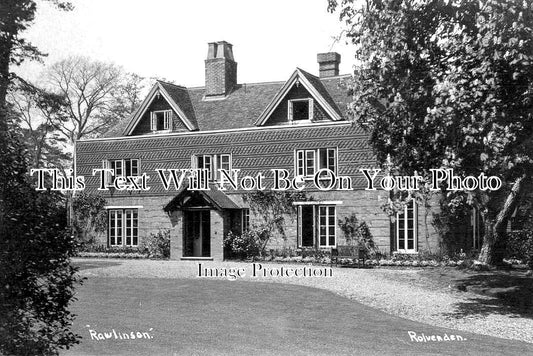 KE 3875 - Rawlinson, Rolvenden, Kent