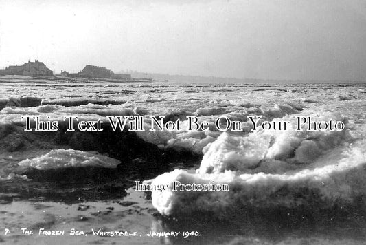 KE 3885 - The Frozen Sea, Whitstable, Kent c1940