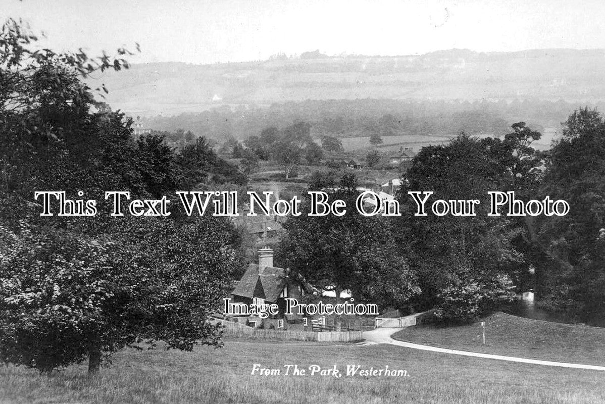 KE 3886 - From The Park, Westerham, Kent