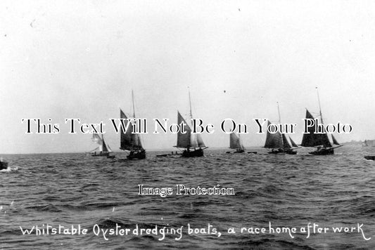 KE 393 - Oyster Dredging Boats, Whitstable, Kent