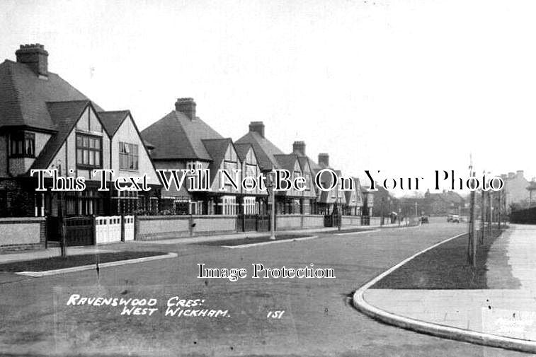 KE 3953 Ravenswood Crescent, West Wickham, Kent JB Archive